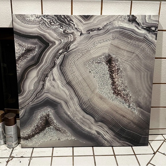 Geode canvas - Picture 1 of 4